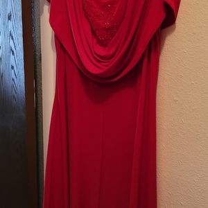 Dress barn red dress